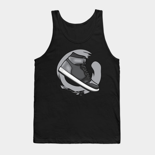 AJ 1 High Shadow Sneaker Tank Top by milatees